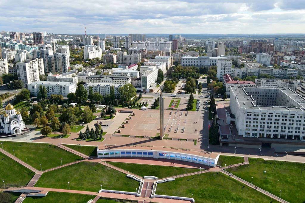 Площадь Славы в Самаре