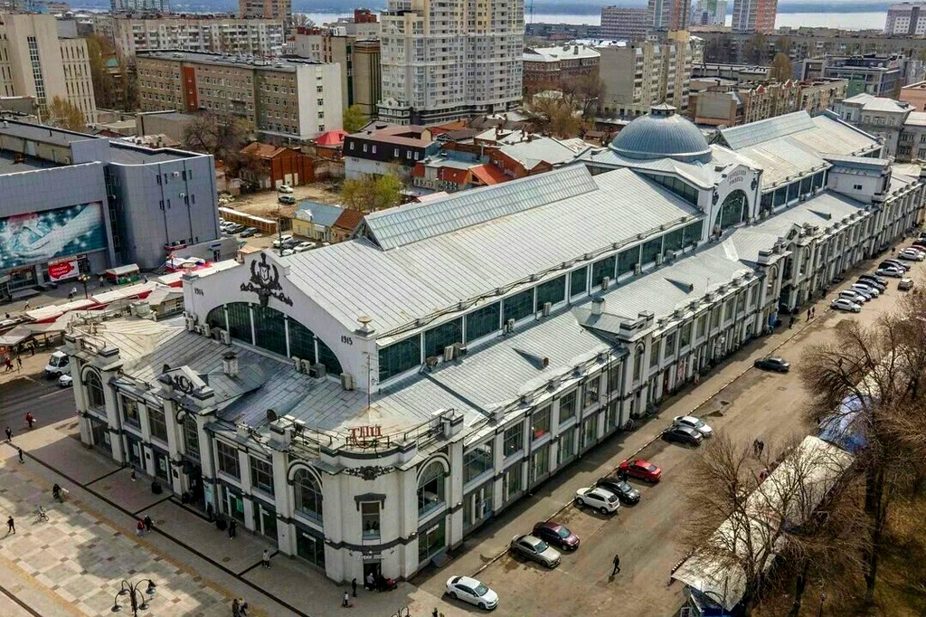 Крытый рынок в Саратове