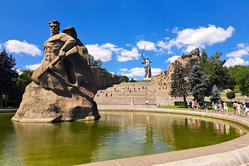 Мамаев курган в Волгограде